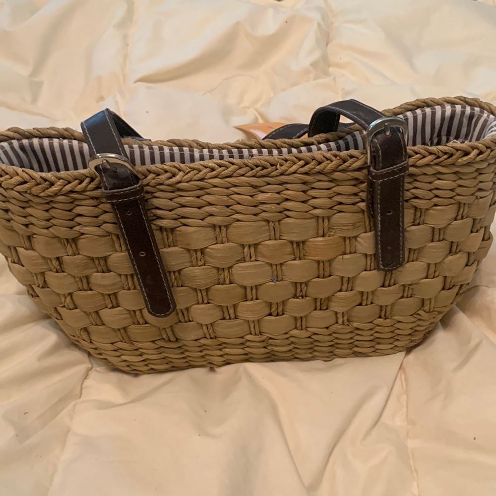 Straw bag